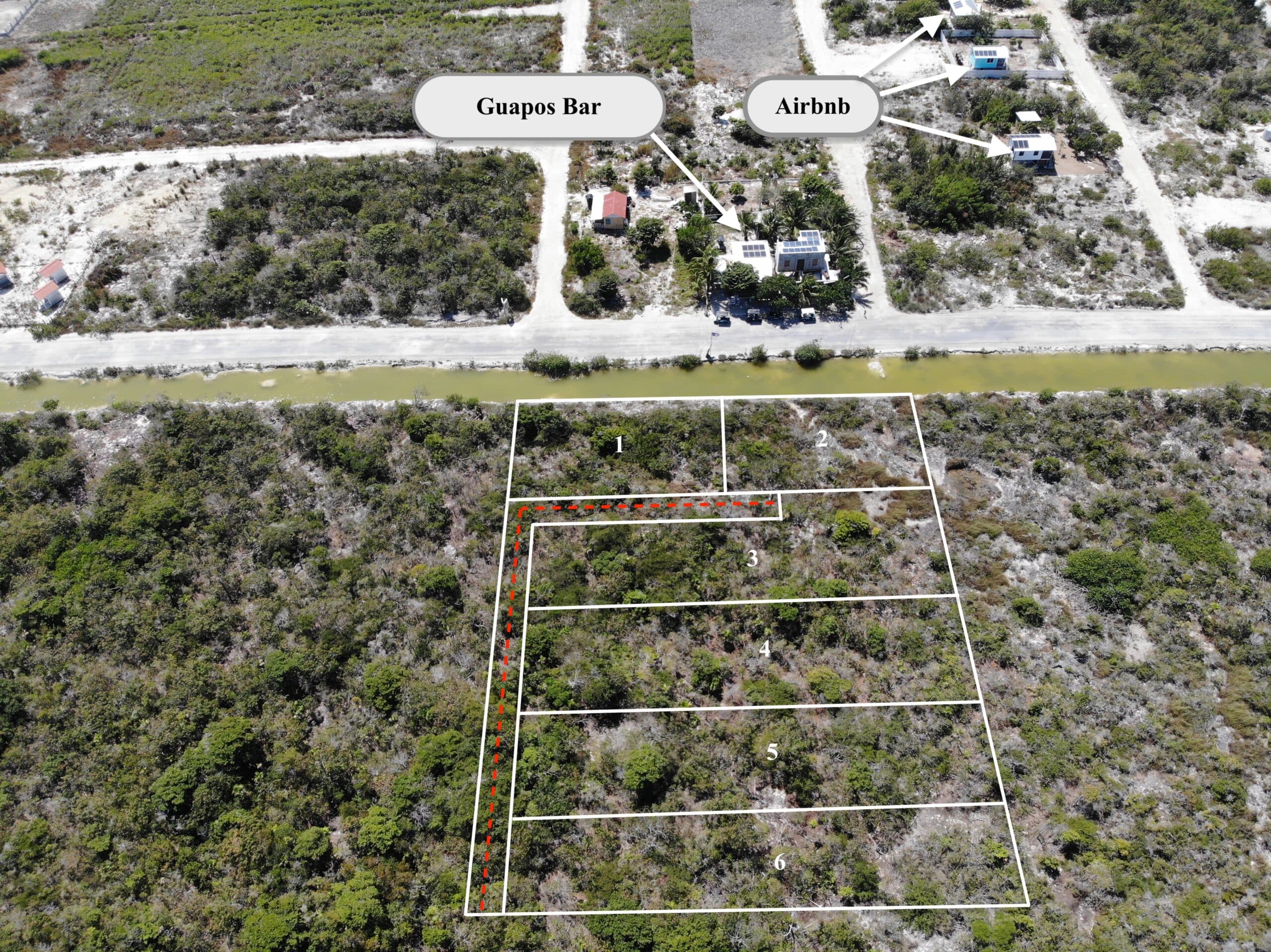 1 Acre commercial lot on the main road to Secret Beach 2