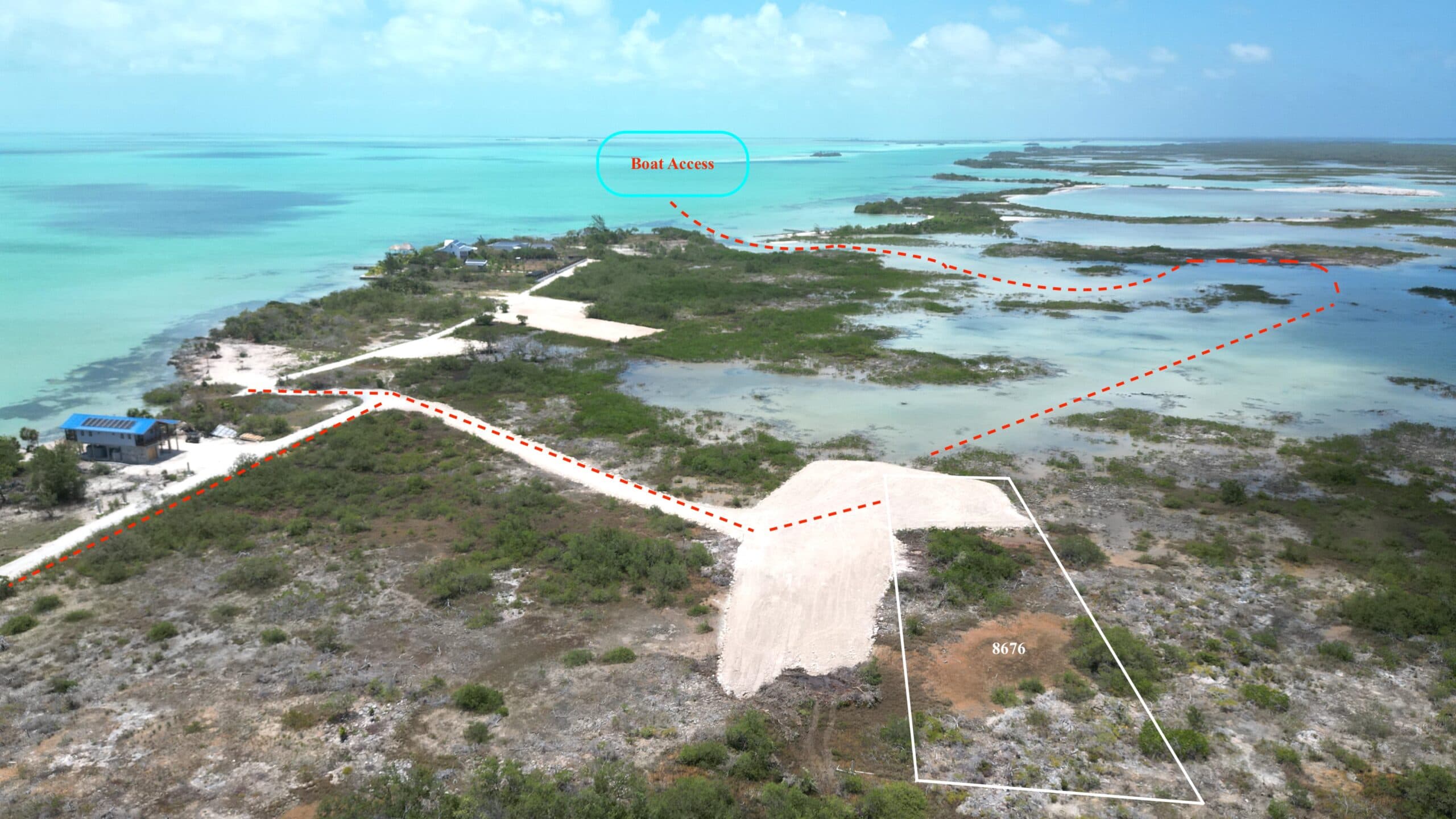 waterfront lot north bay secret beach 5