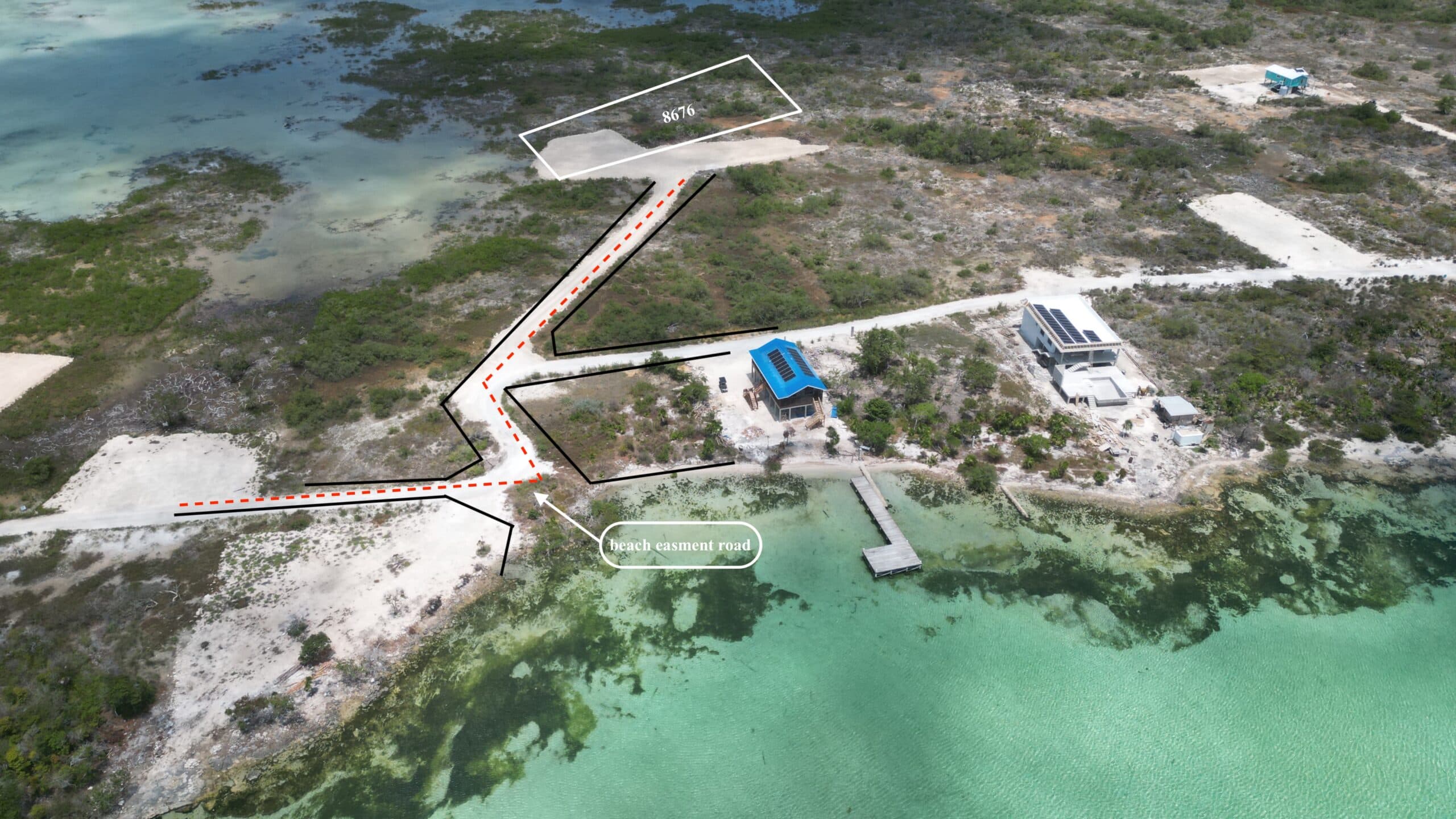 waterfront lot north bay secret beach 3