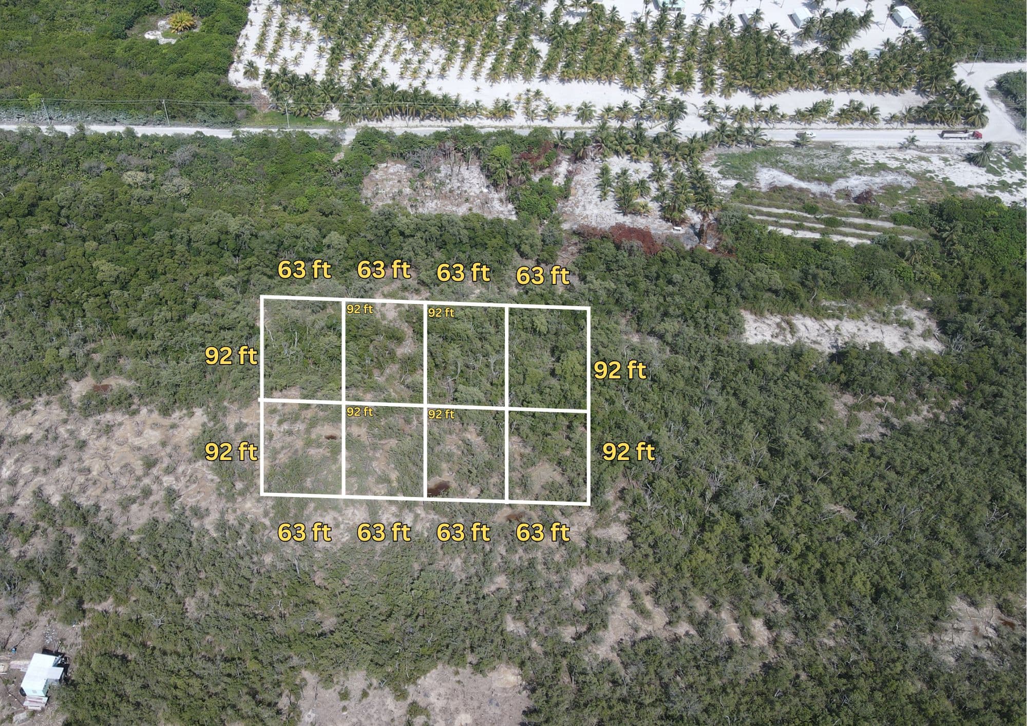 Reef View lots for Sale New Subdivision North San Pedro INTREST FREE 2