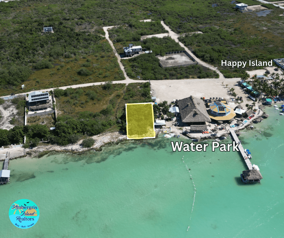 Beach Front in Belize for sale at Secret Beach 4