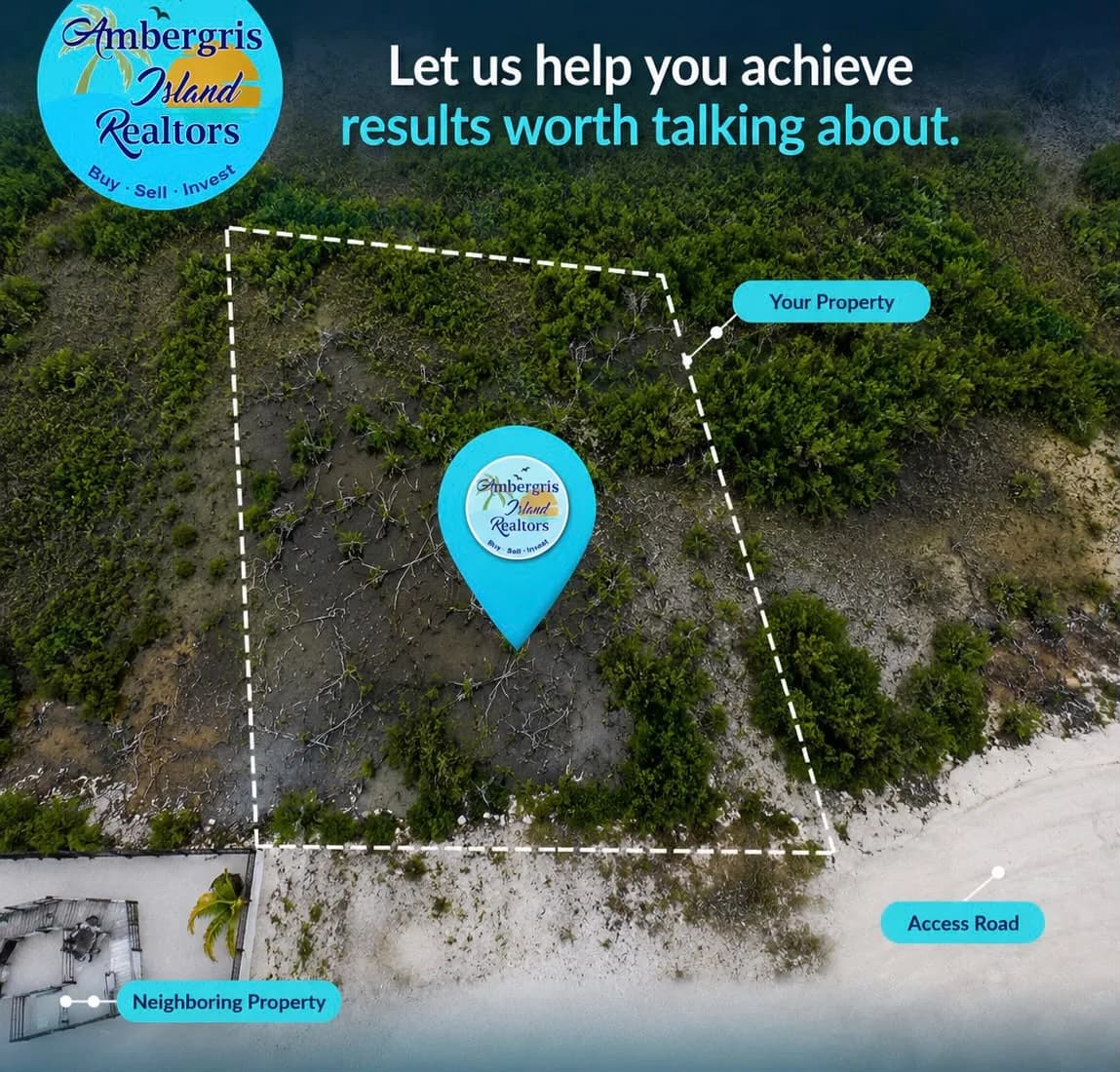 Secret beach property for sale in Belize