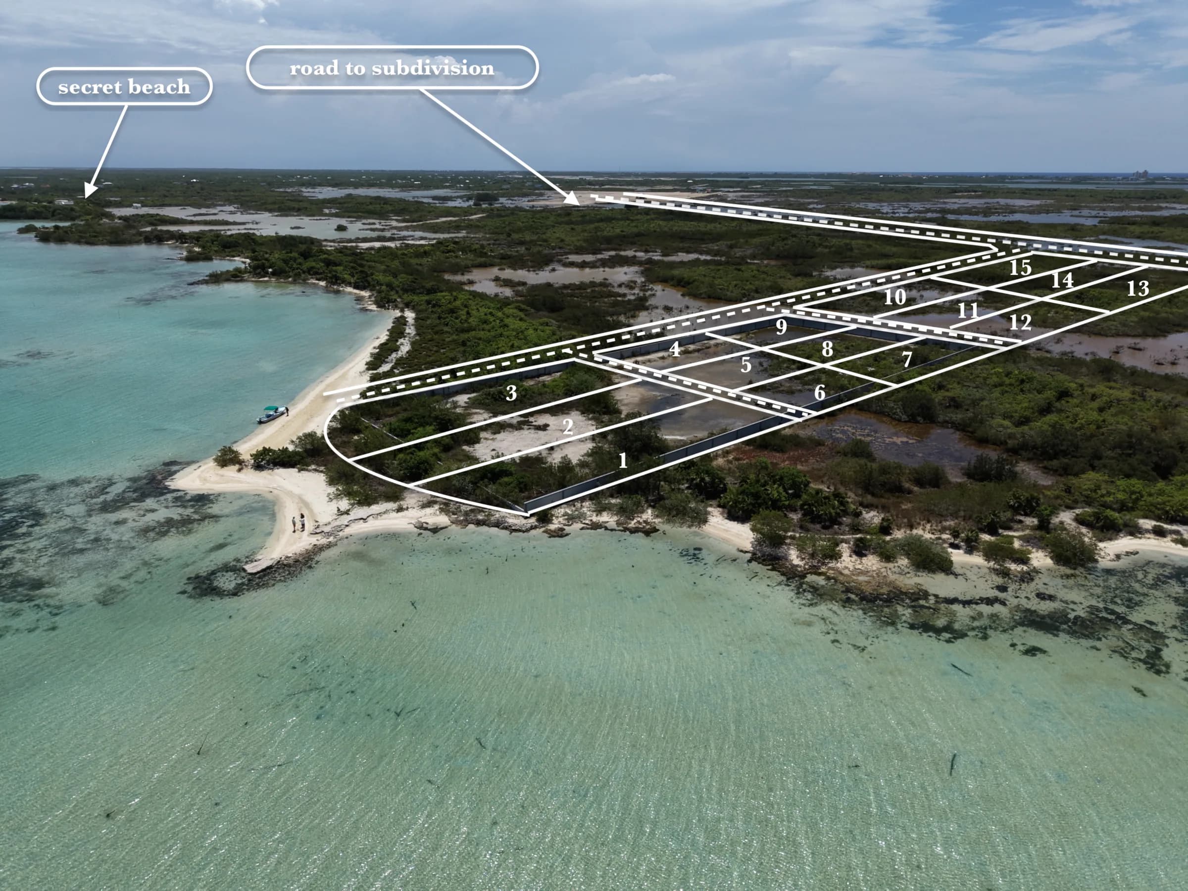 NEWEST BEACHFRONT SUBDIVISION SOUTH SECRET BEACH AREA STARTING 85K 3