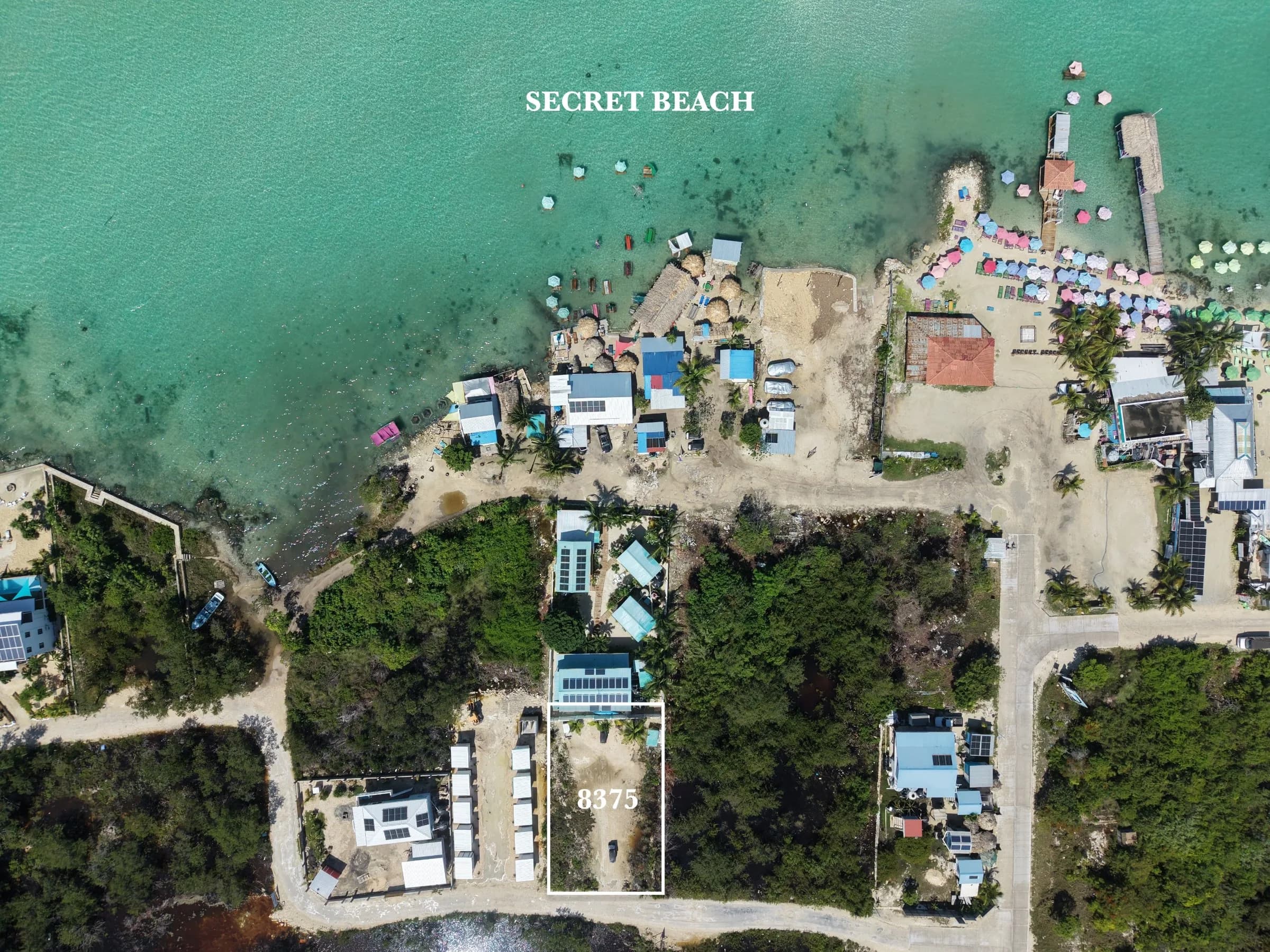 THIRD ROW LOT IN SECRET BEACH CENTER LOT 8375 4
