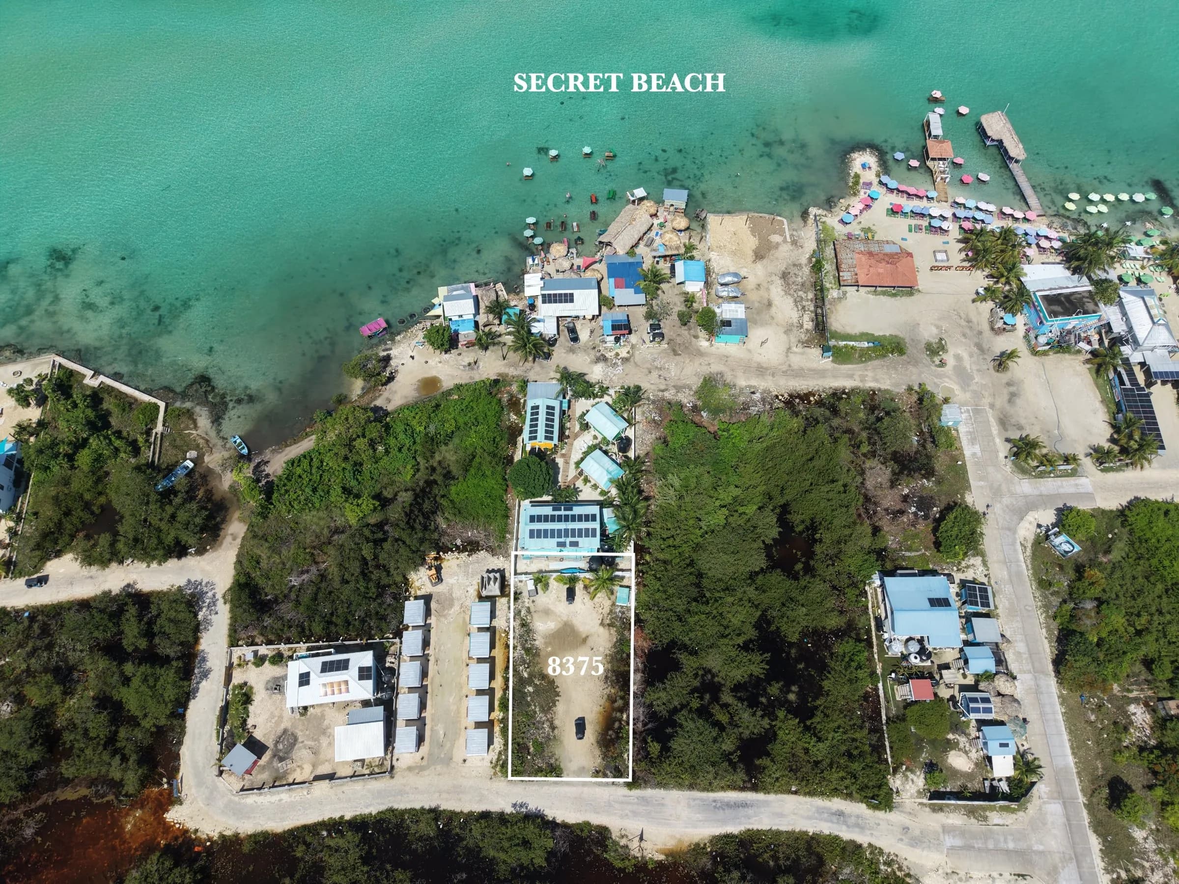 THIRD ROW LOT IN SECRET BEACH CENTER LOT 8375 3