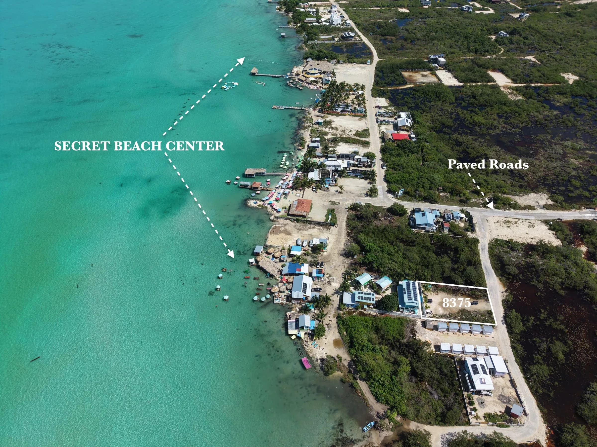 THIRD ROW LOT IN SECRET BEACH CENTER LOT 8375 5