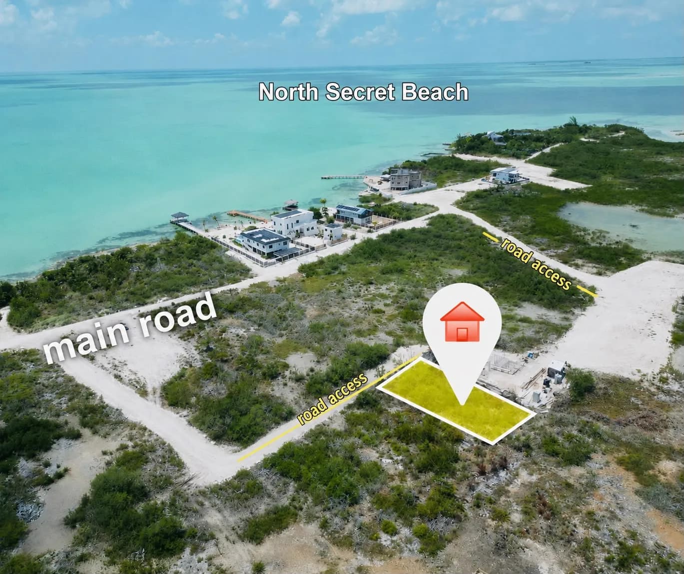 North Bay Secret Beach with Road Access lot 8664 5